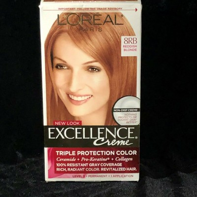 loreal excellence reddish blonde