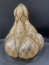 NO TOP LANTERNA VETRO SOFFIATO A MANO MURANO GABBIA PLAFONIERA VINTAGE ITALIA