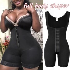Fajas Colombianas Reductoras Compression Shapewear Post Surgery Body Shaper BBL2