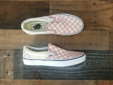 zephyr pink checkered vans