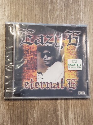 Sealed EAZY E  ETERNAL E (CD 1995 Ruthless)  With Promo Sticker NWA RAP GANGSTA