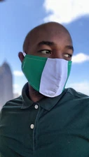 Dupsies Nigerian Flag African Face Mask-DP9JAFM