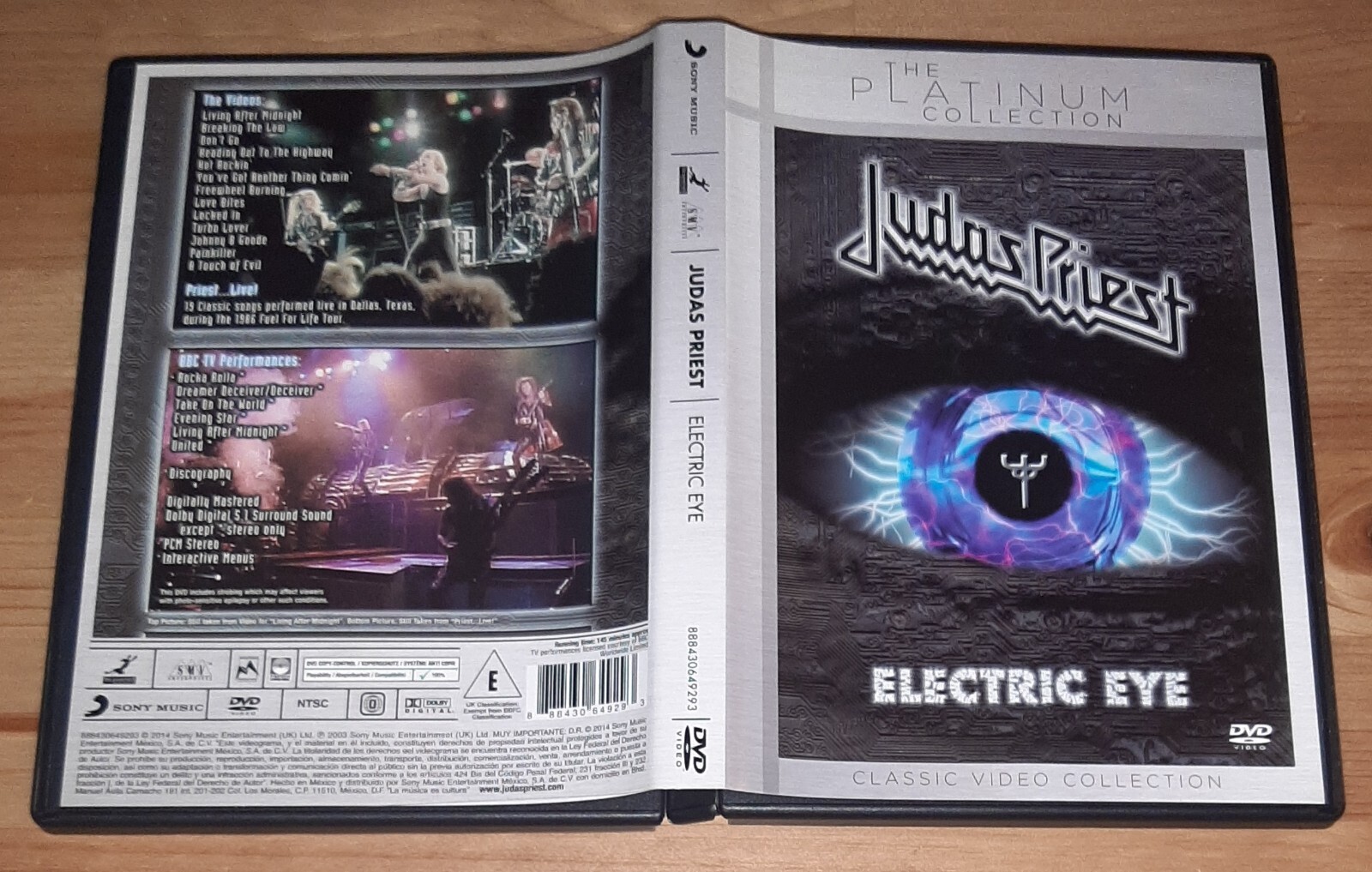 Judas Priest Electric Eye (DVD) The Platinum Collection eBay