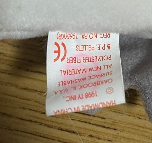 Ty Kuku The Cockatoo Plush Toy January 5 1997 Collectible Beanie Baby - Picture 10 of 10