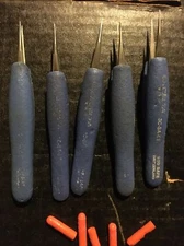 ONE Excelta 3C-SA-ET Stainless Steel Fine Tip ESD Safe Ergonomic Tweezers