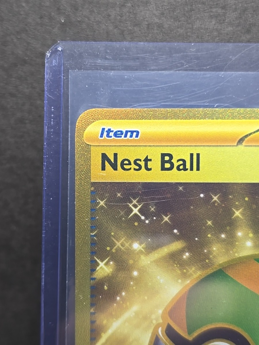 golden nest ball pokemon card scarlet and violet Pokémon TCG & Base Set 255/198 Holo Hyper Rare sadaji TCGplayer Tip Pokemon nest ball trainer gold