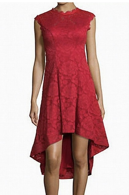 betsy and adam red lace dress