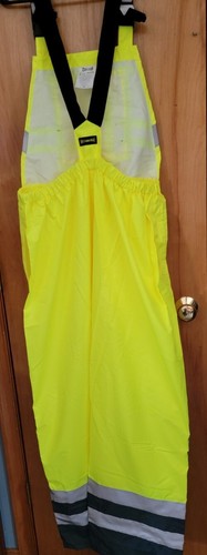 OccuNomix Class E Reflective Bib Overalls - LUX-TENBIB PL-K18 X-LARGE - Picture 2 of 6