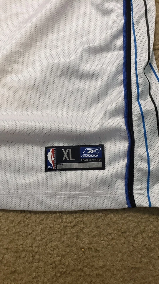 VTG Tracy Mcgrady #1 Reebok Authentic Orlando Magic White Jersey Women's XL NBA - Image 4 of 4