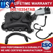 Oil Separator PCV Valve Vent Trim Kit for AUDI A6 A7 A8 Q5 Q7 S4 3.0 06E103547AB