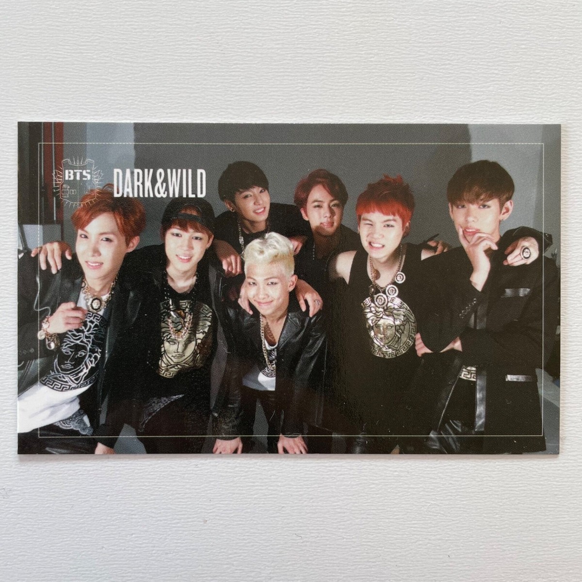 BTS Dark&Wild Danger Official Photo Card RM JIN SUGA J-HOPE JIMIN