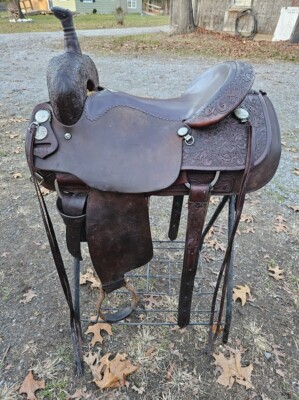 16'' Billy Cook/ Longhorn Superstar Western Saddle