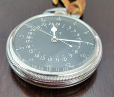 2MM BEVELED MINERAL GLASS POCKET WATCH CRYSTAL FOR HAMILTON 4992B MILITARY 20436