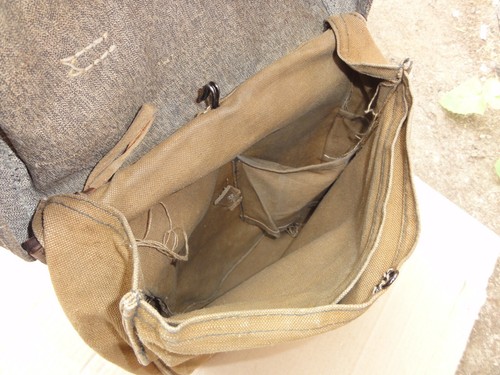 WWII WW2 Original Swiss army bread bag 1945 ARSENAL MORGES - Picture 7 of 7