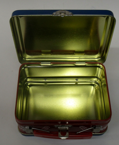 circa 1997 LONE RANGER mini lunch pail stash box The Tin Box Company yy - Picture 4 of 6