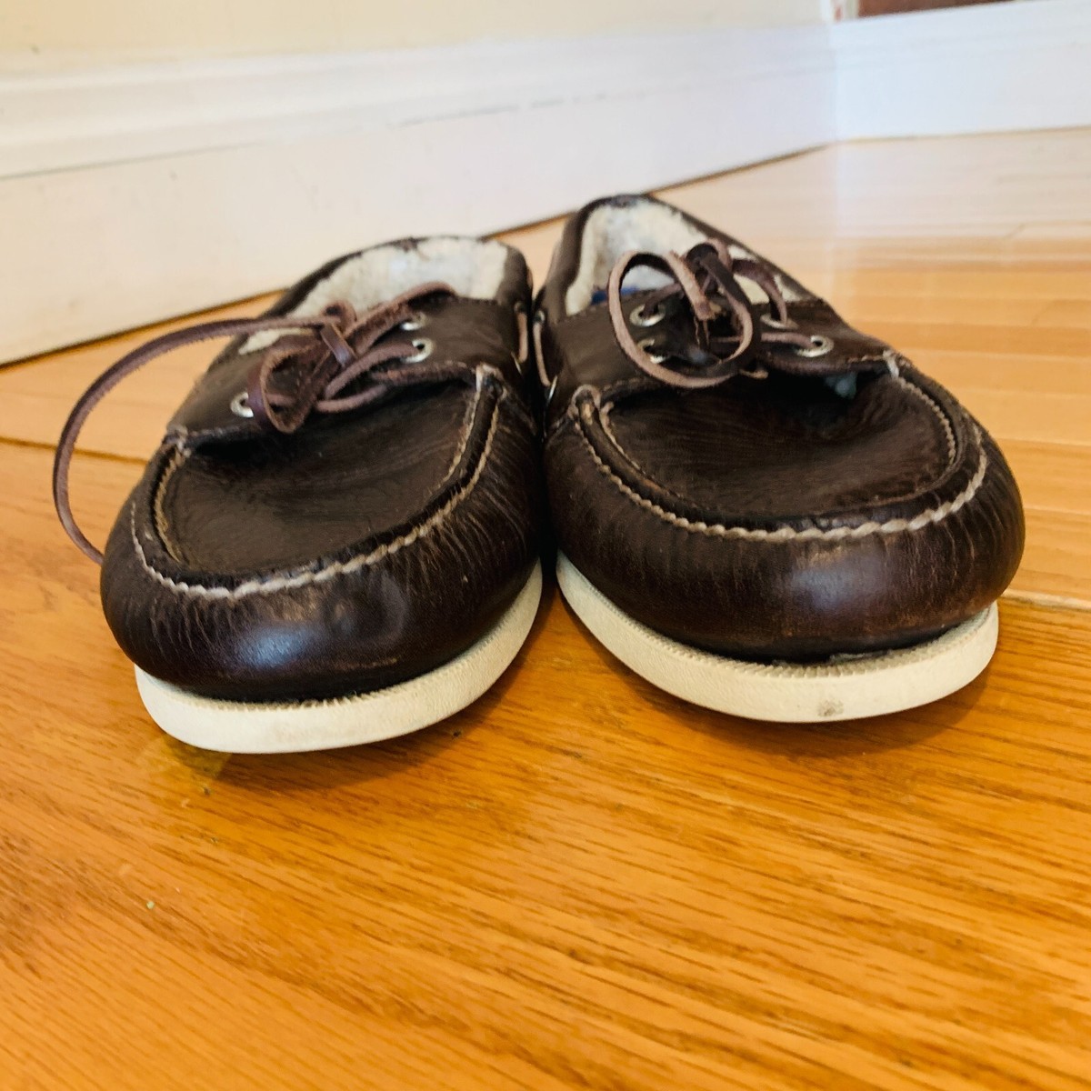 Sperry Herren Top-Sider Fur Lined Boat Shoes Mens Size 8 | eBay display picture 3