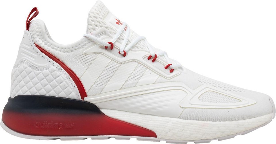 Adidas ZX 2K Boost Gradient Fade Sole - Cloud White for sale | eBay