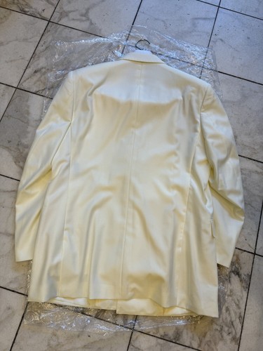 NWT Men's Off White Double Breasted Suit Apollo King Size 56R - Picture 9 of 10