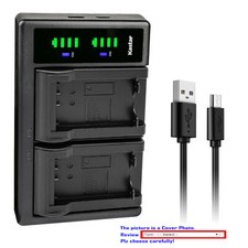 Kastar Battery LTD2 USB Charger for Panasonic DMW-BMB9, DMW-BMB9E, DMW-BMB9PP