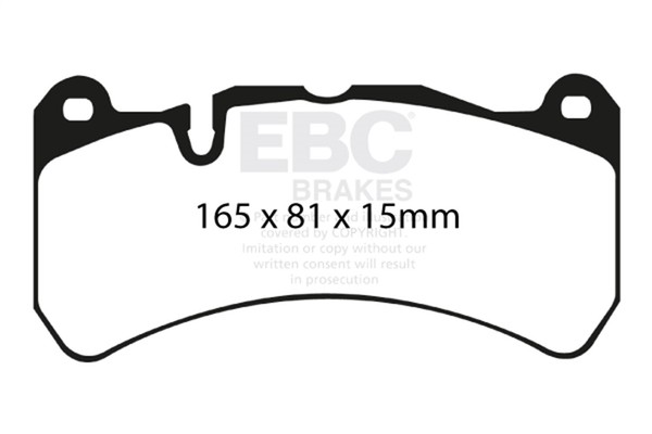 EBC Brakes DP51591NDX Bluestuff NDX Rennsport BremsbeläGe FüR Vollrace-image