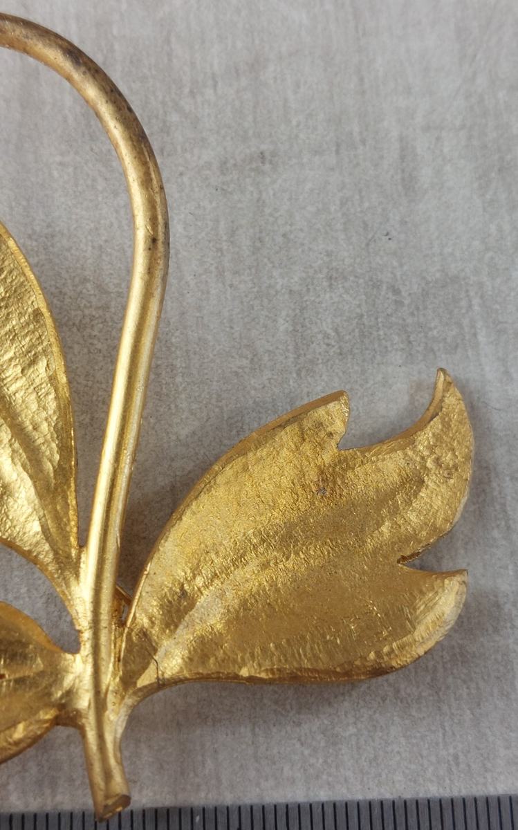 Broche Vintage Dolce Vita En Verre - Décor Rétro - Occasion En Bon état
