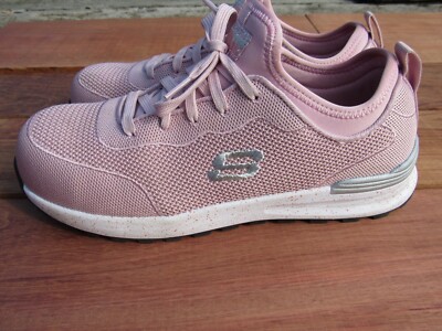 Skechers Work Women s Pink Size Steel Toe Sneakers