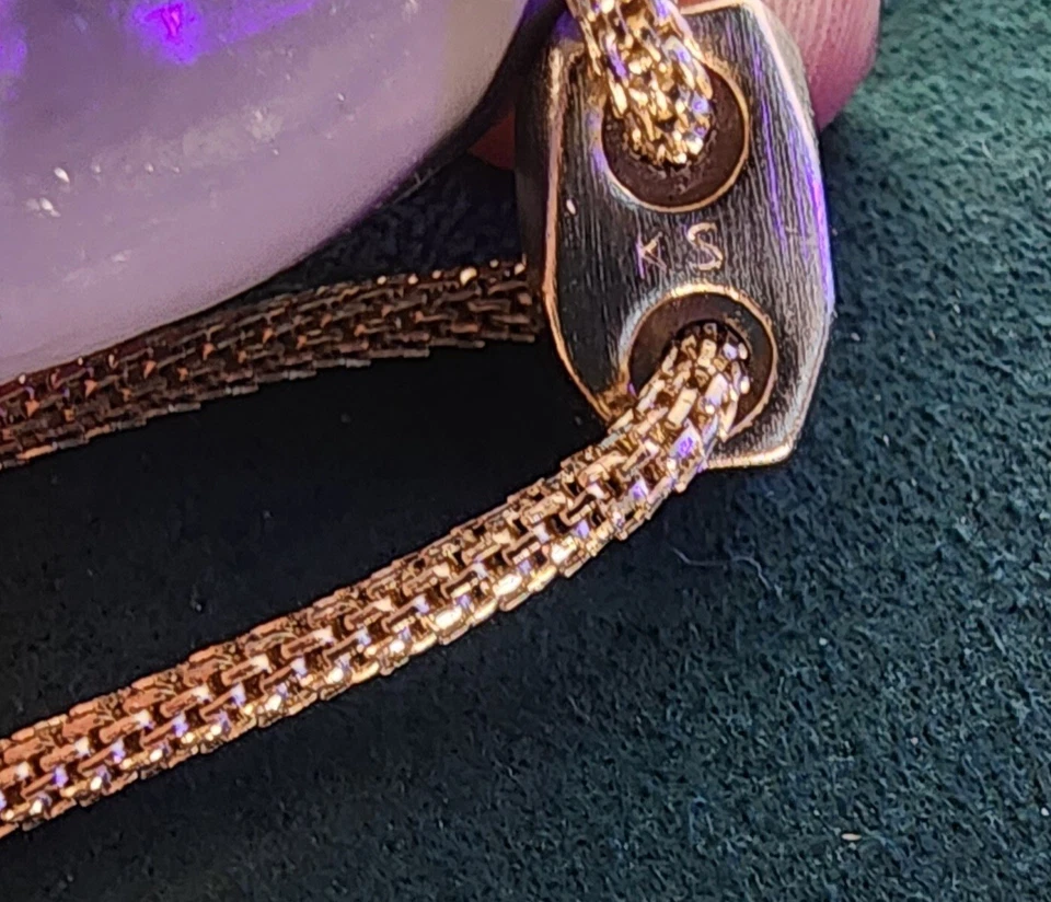 Collar Colgante Kendra Scott Inez Blanco Resina Shell Bolo 30" Ajustable 18KT GP Foto 2 de 4