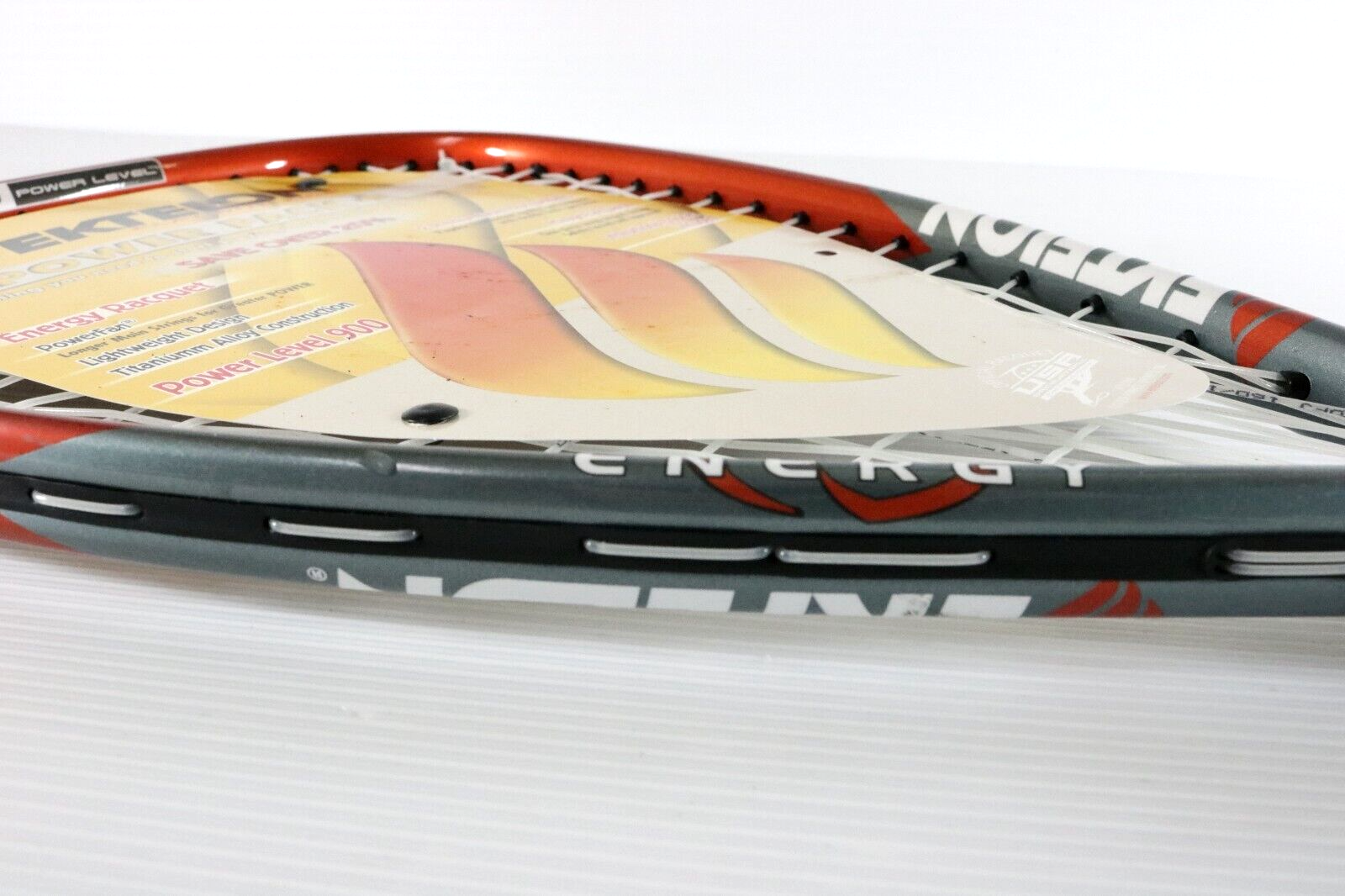 Ektelon Energy Power Level 900 Racquetball Racket Racquet 3 5/8" Grip