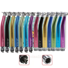 Dental High Speed Handpiece Push Button 4 hole NSK Style 7 colors
