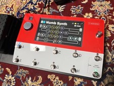 Neural QUAD CORTEX Premium Acrylic Protective Cover Fiesta Red Gray