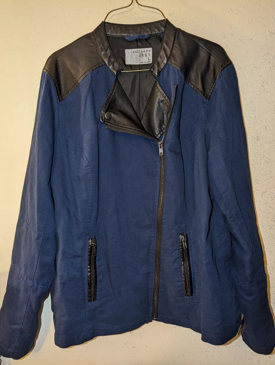 Ruff hewn shop leather jacket