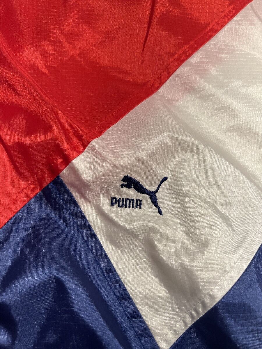 Vintage 90s PUMA Full Zip 100% Nylon Windbreaker Jacket Vintage 90s PUMA Full Zip 100% Nylon Windbreaker Jacket