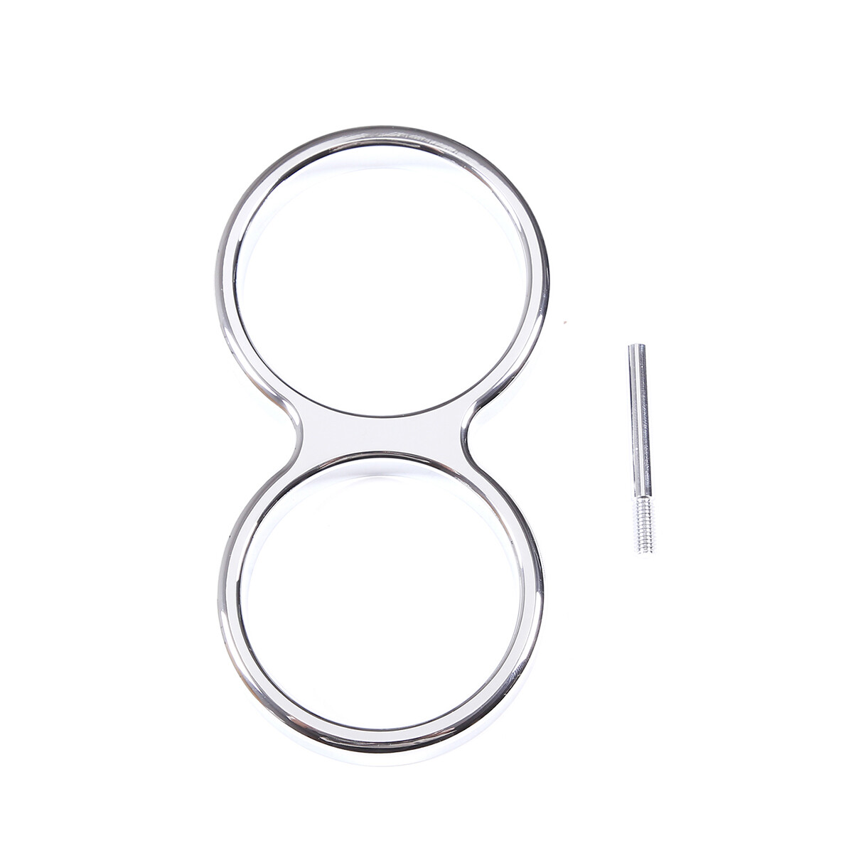 Chrome Billet Aluminum Cup Holder Insert Frame Trim Fit For Hummer H3