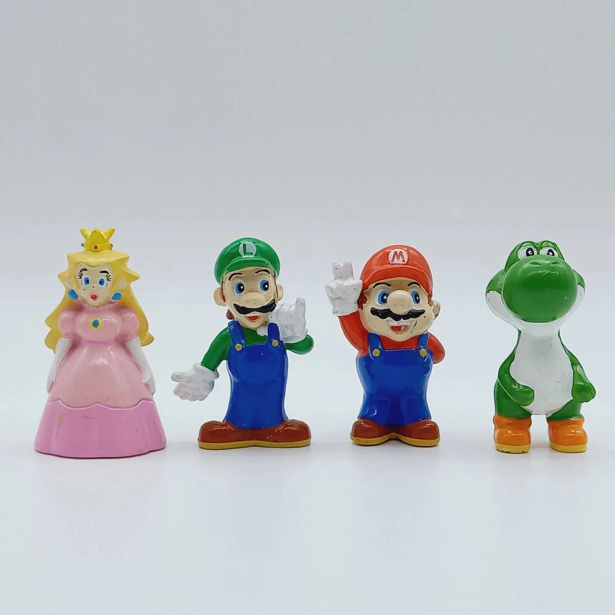 Lot 4 Figures Mario Bros Nintendo 1994 Mars Official Product genuine vintage