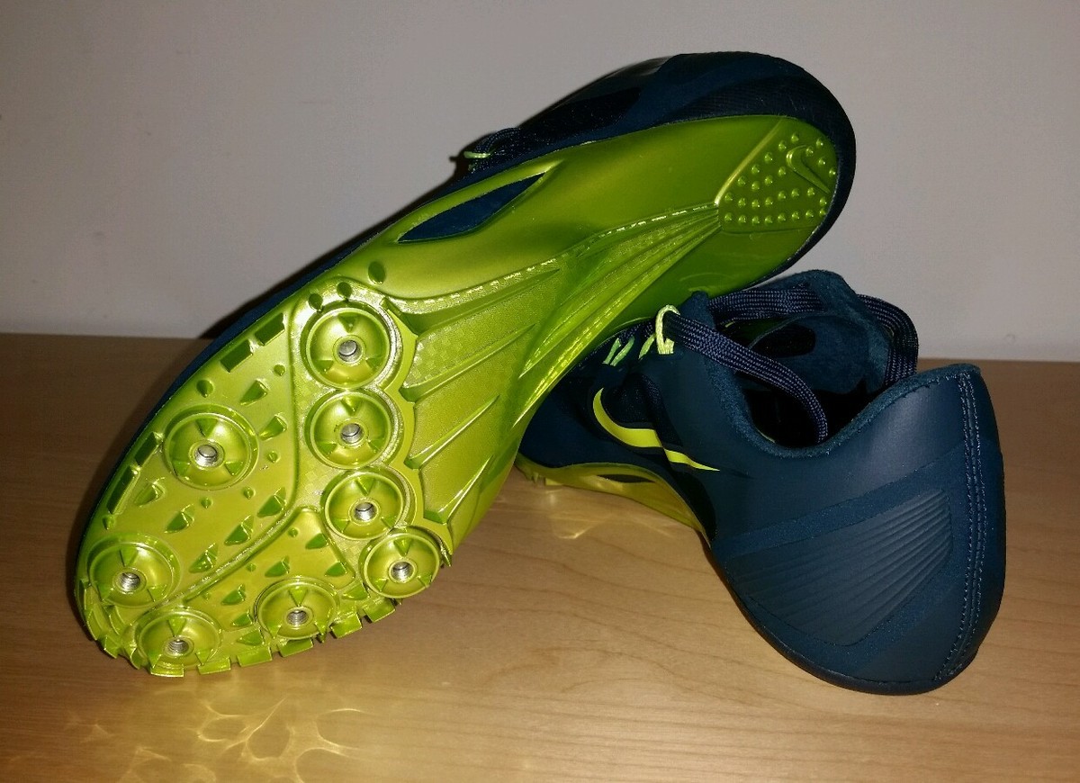 Nike Zoom Superfly R4 with Track Spikes and Green Accents Nike Superfly R4 Track and field Spikes Men main image 2