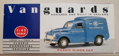 L187E Vanguards VA11005 Morris Minor Van RAC 1/43
