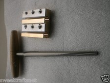 Violin making tool peg reamer and shaver