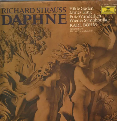 2xLP Richard Strauss Daphne (Böhm, Wunderlich) GATEFOLD NEAR MINT Deutsche G
