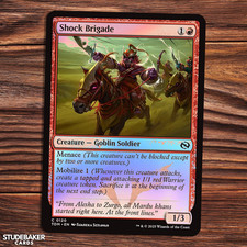 Shock Brigade - Tarkir Dragonstorm - FOIL - Magic the Gathering