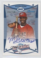 2010 Bowman Draft Aflac All-American 156/230 Mychal Givens #AFLAC-MGI Auto 0f8
