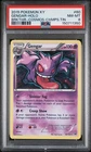 2015 POKEMON XY BREAKTHROUGH COSMOS-CHAMPIONS TIN #60 GENGAR-HOLO PSA 8
