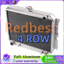 4row Alu Radiator For 1970-1972 1971 Dodge Coronetplymouth Roadrunner Cc2375