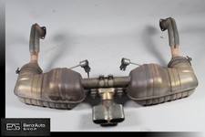 Porsche Cayman S 987 Boxster Exhaust Muffler Pipes Dual Tip Oem Porsche Cayman S 987 Boxster Exhaust Muffler Pipes Dual Tip Oem