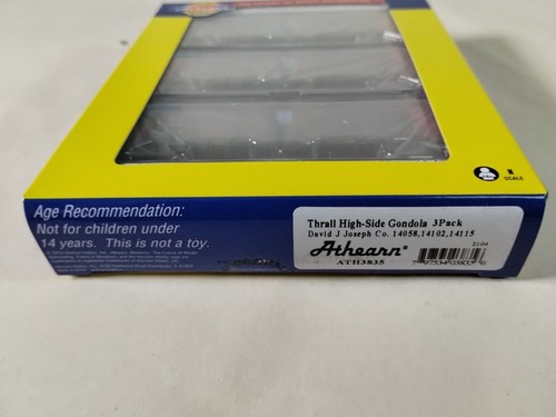 New Athearn ATH3835 Thrall High Side Gondola w/ Load - DJJX #3 (3) N Scale - Picture 5 of 8