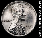1943-S Lincoln Wheat Cent - Re-processed  Scarce  High Grade  No Reserve  #K1859