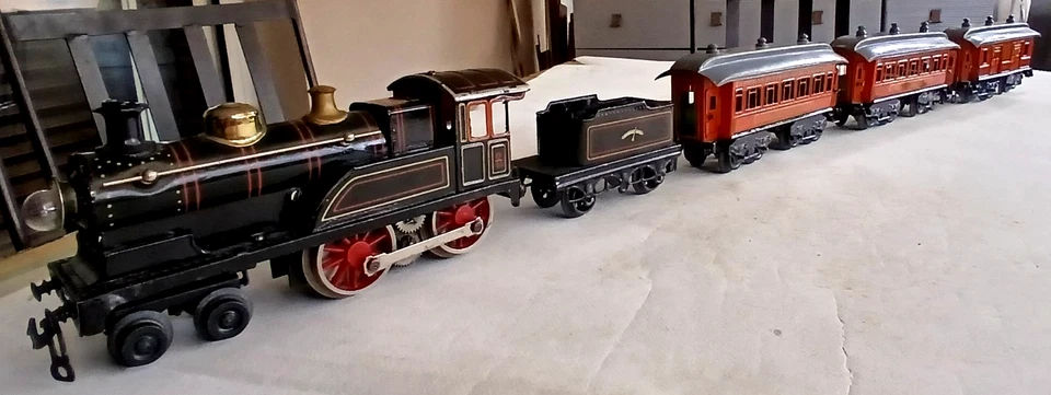 TRAIN BING (spur 0) - LOCO 220 élec. - PARADIS DES ENFANTS- No MARKLIN JEP - Immagine 2 di 4