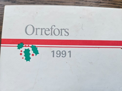 orrefors glass christmas bauble - Picture 3 of 4