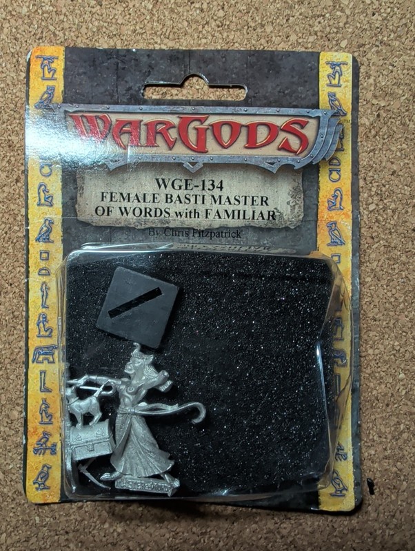 wargods of aegyptus Female Basti Master Of Words With Familiar Nob