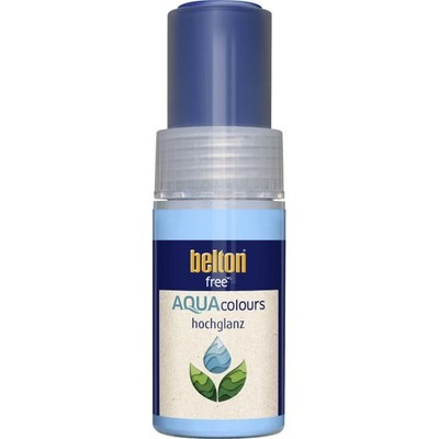 belton free Lackstift 9 ml enzianblau hochglänzend RAL 5010 Lack Korrekturstift