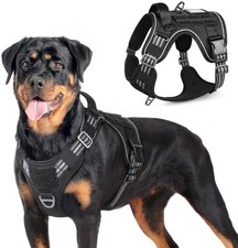No Pull Tactical Dog Harness Large Black